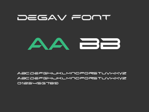 Degav Font