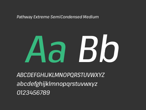 Pathway Extreme SemiCondensed Medium