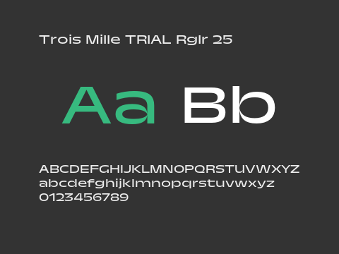 Trois Mille TRIAL Rglr 25