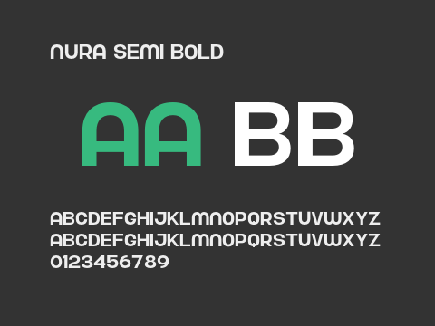 Nura Semi Bold