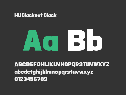 HUBlackout Black