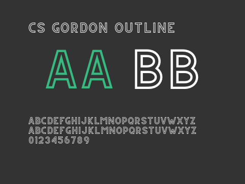 CS Gordon Outline