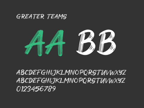 Greater Teams