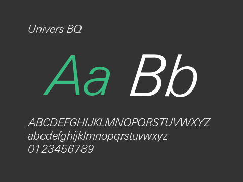 Univers BQ