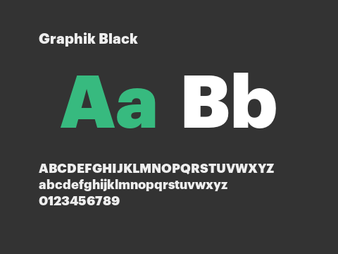 Graphik Black