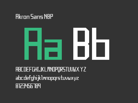 Akron Sans NBP