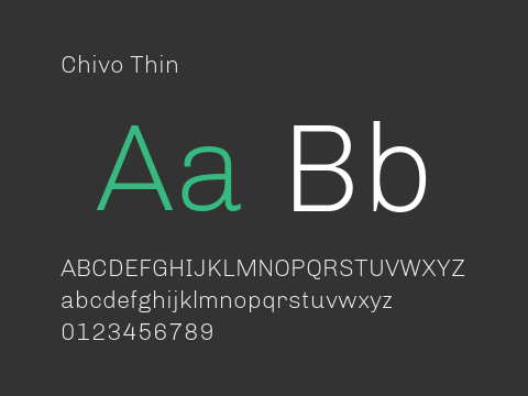 Chivo Thin