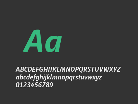 Haptic Pro Bold Italic