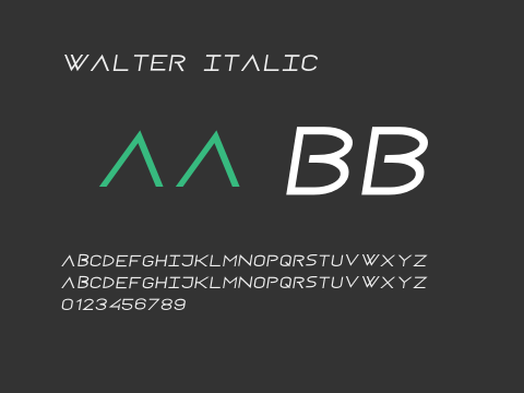 Walter Italic