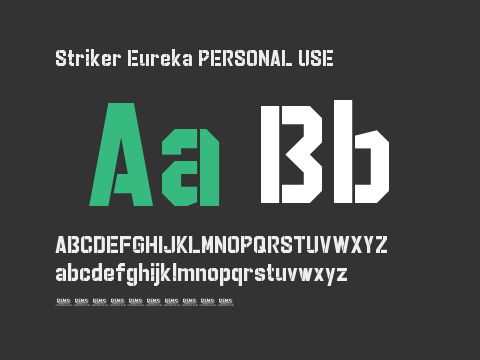 Striker Eureka PERSONAL USE