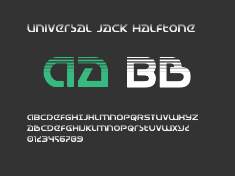 Universal Jack Halftone