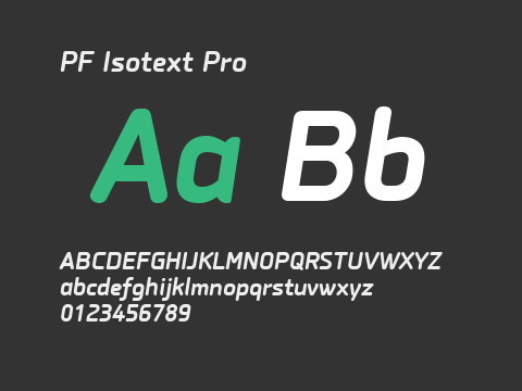 PF Isotext Pro