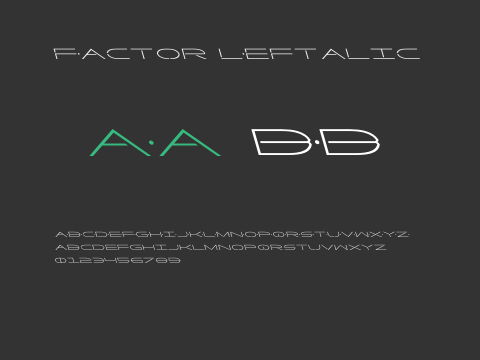 Factor Leftalic