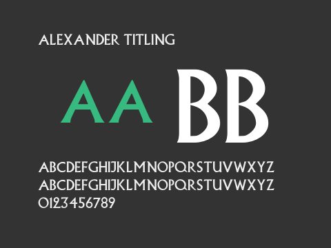 Alexander Titling