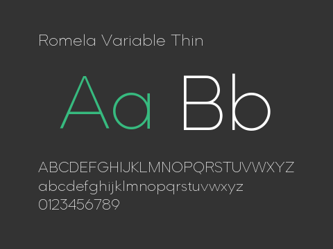 Romela Variable Thin