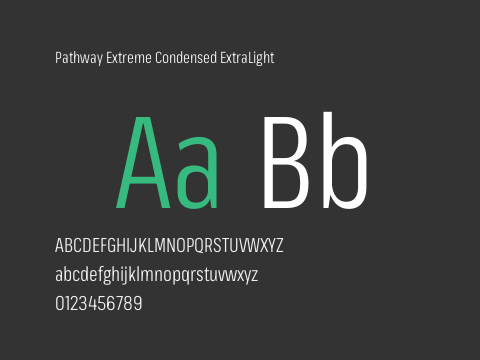 Pathway Extreme Condensed ExtraLight