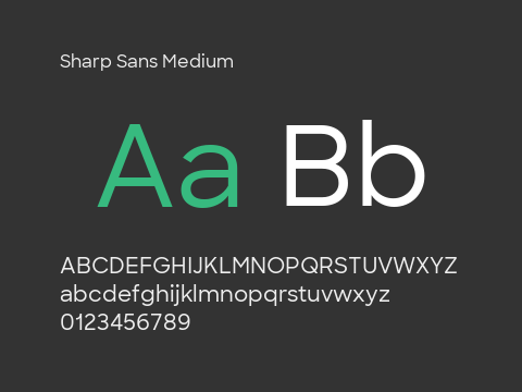 Sharp Sans Medium