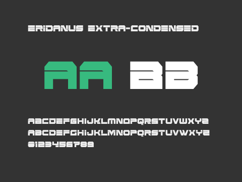 Eridanus Extra-Condensed