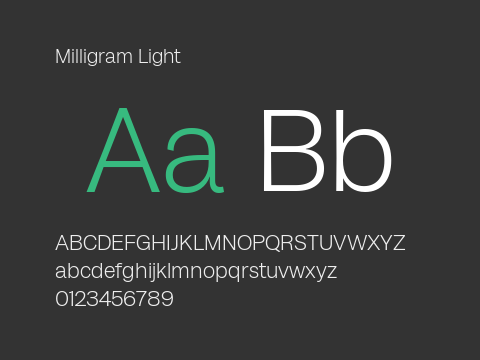 Milligram Light