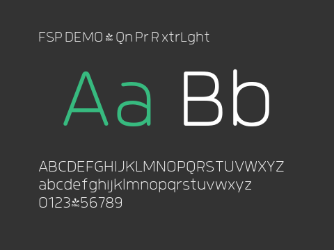 FSP DEMO - Qn Pr R xtrLght