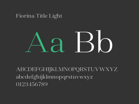 Fiorina Title Light