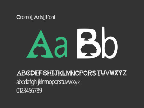 Oromo_Arts_Font