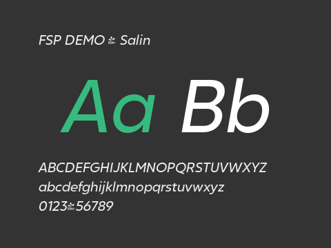 FSP DEMO - Salin