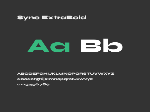 Syne ExtraBold