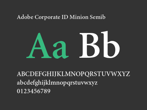 Adobe Corporate ID Minion Semib