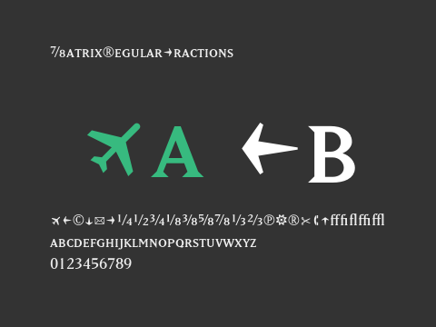 MatrixRegularFractions