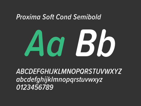 Proxima Soft Cond Semibold