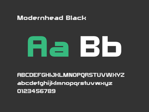 Modernhead Black