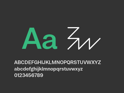 Bw Nista Grotesk DEMO Bold