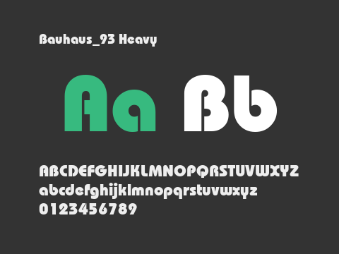 Bauhaus_93 Heavy