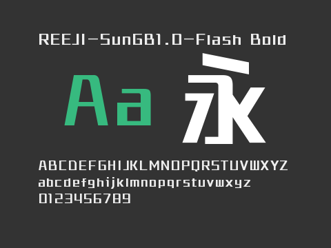 REEJI-SunGB1.0-Flash Bold