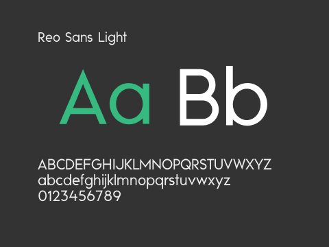 Reo Sans Light