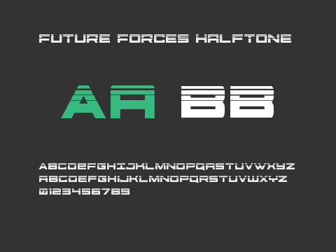 Future Forces Halftone