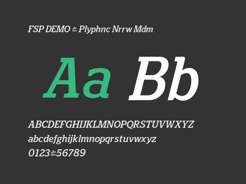 FSP DEMO - Plyphnc Nrrw Mdm