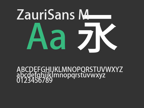 ZauriSans M