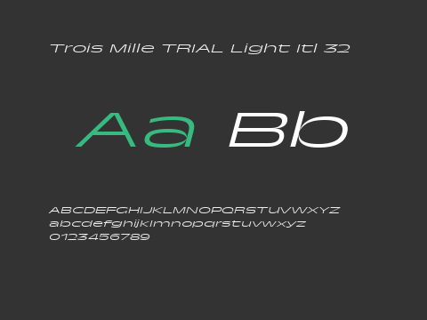 Trois Mille TRIAL Light Itl 32