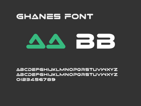 Ghanes Font