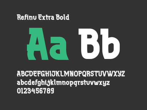 Refinu Extra Bold