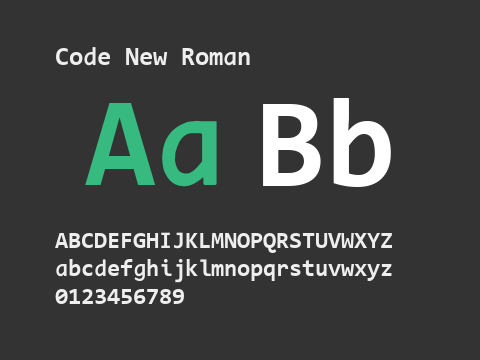 Code New Roman