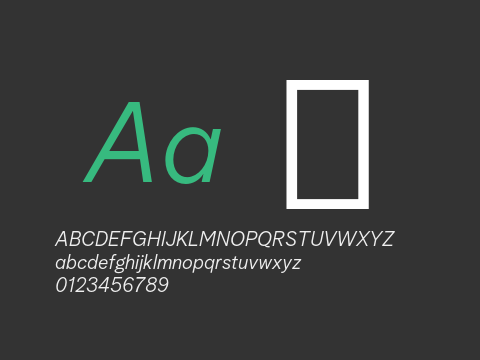 Albra Grotesk TRIAL Light It TRIAL