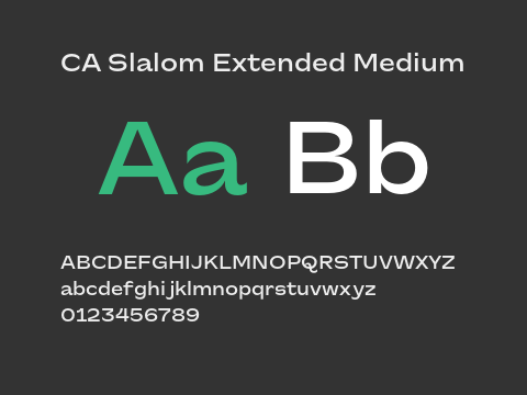 CA Slalom Extended Medium