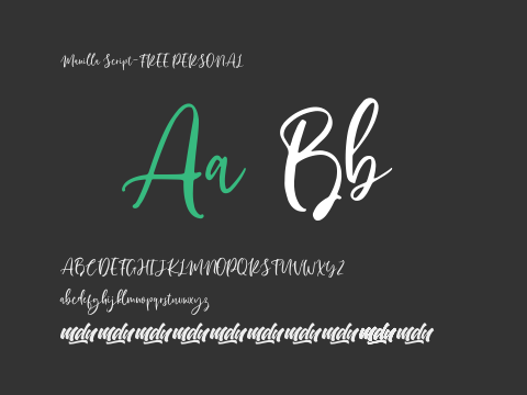 Manilla Script-FREE PERSONAL