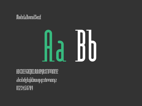 ModulaRoundSerif