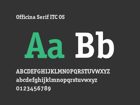 Officina Serif ITC OS