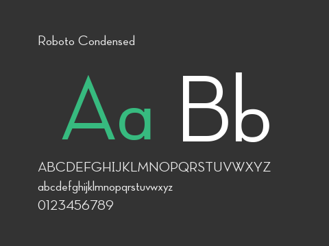 Roboto Condensed