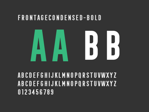 FrontageCondensed-Bold